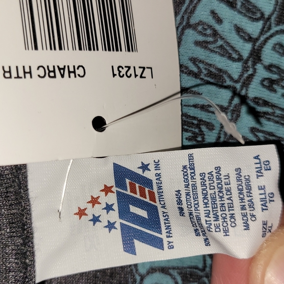 Made of USA Fabric. Led Zeppelin. 707. DEADSTOCK. Size XL. - Picture 2 of 9